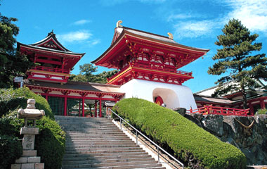 下関グランドホテルウェディングの神社式