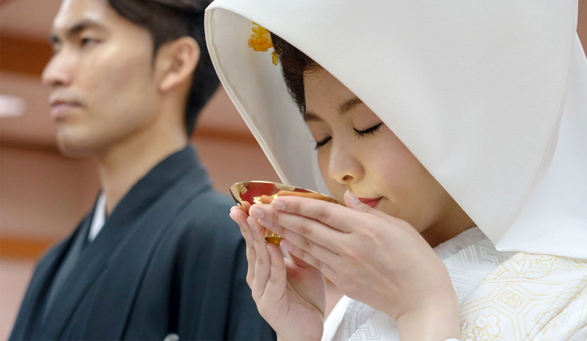 花嫁の一日 分かち合える人と、共に明日へ