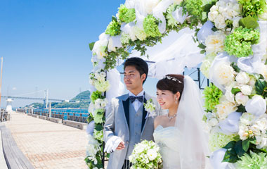 二人の結婚式